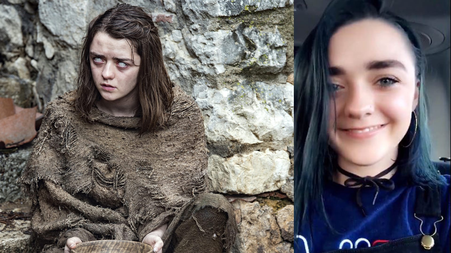 Maisie Williams hat sich zum ersten Mal die Haare gefärbt.