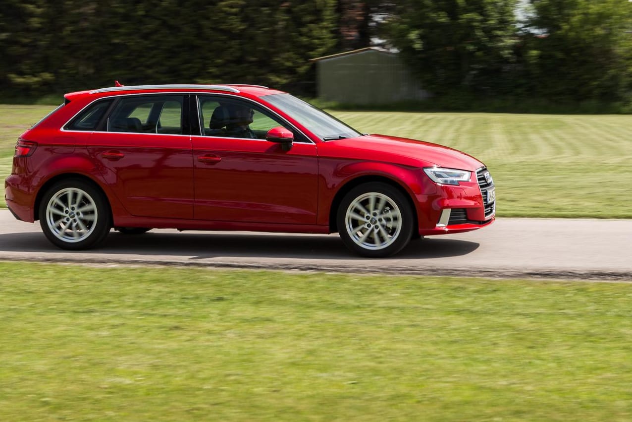 Ausfahrt im aufgefrischten Audi A3 Sportback.