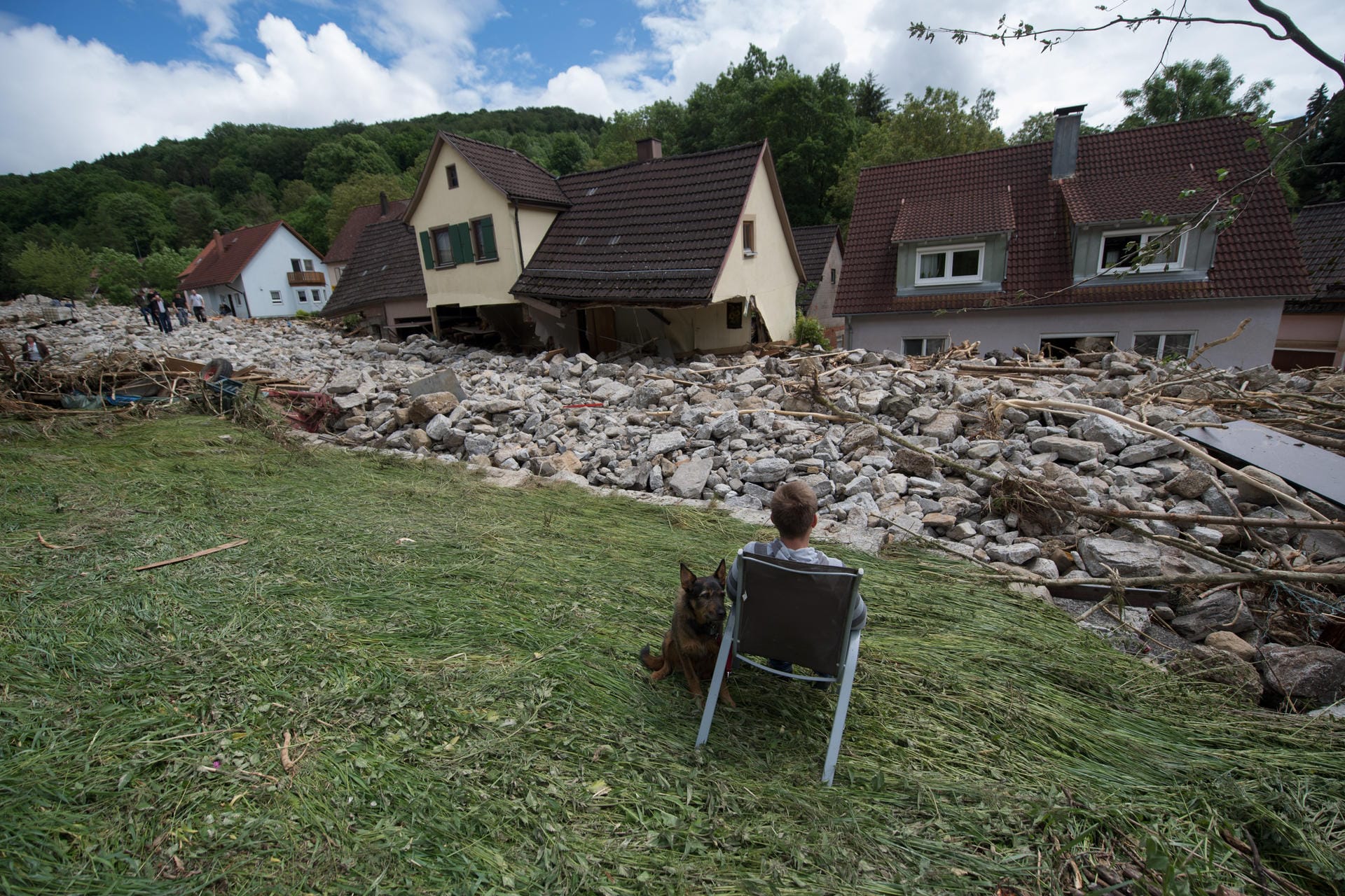 Überschwemmungsunglück in Braunsbach