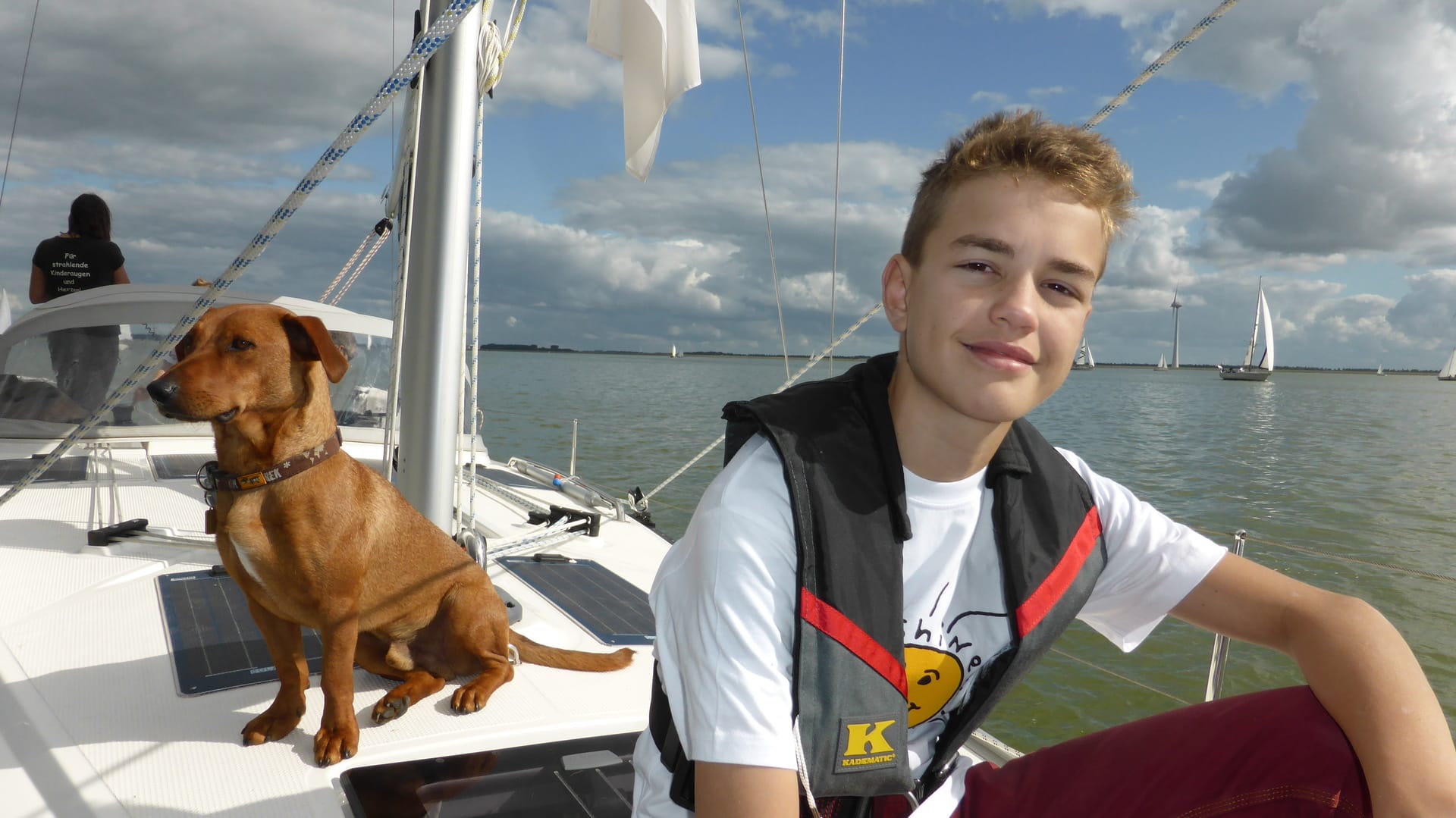 Die Gruppe "sunshine4kids“ organisiert Segelreisen für trauernde Kinder, wie den 16-jährigen Tom.