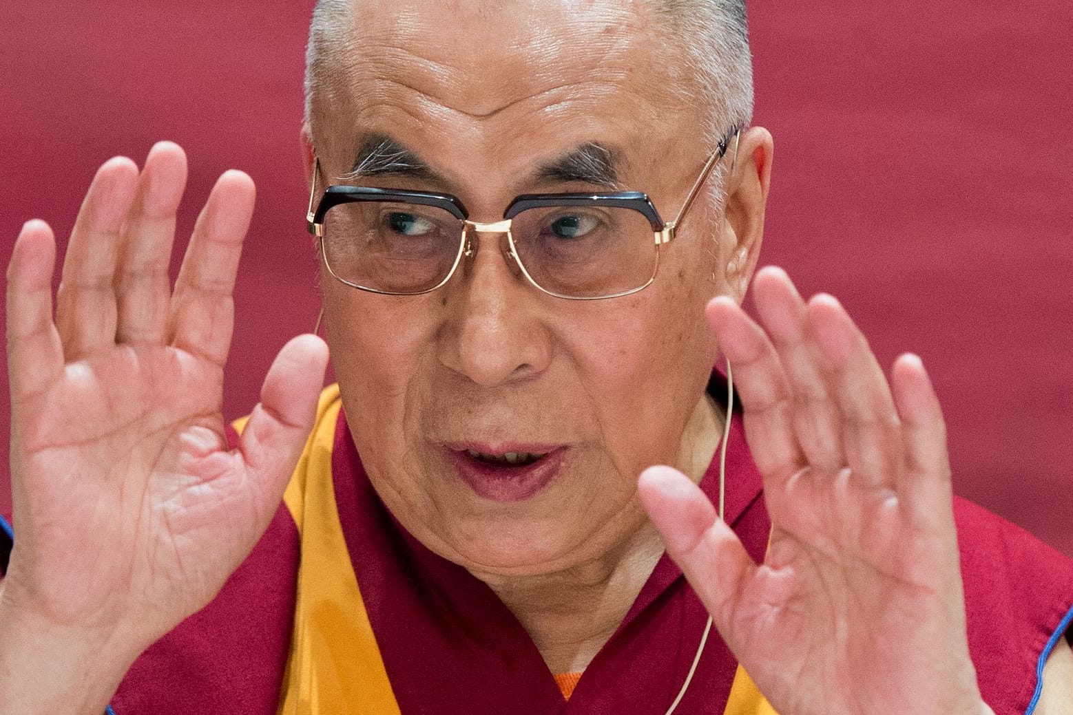 Für den Dalai Lama sind die Grenzen der Flüchtlingsaufnahme in Europa erreicht.