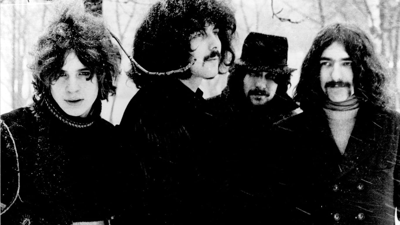 Die britische Heavy-Metal-Band "Black Sabbath".
