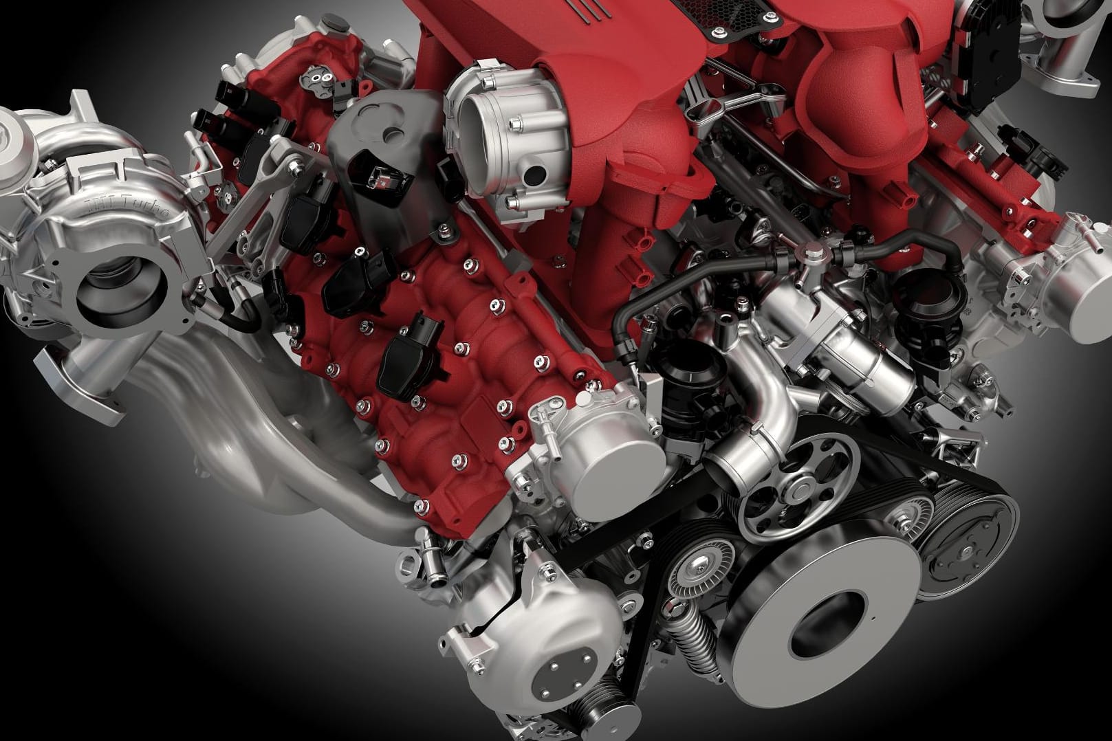 Der 3,9-Liter-V8-Biturbo des Ferrari 488 GTB ist der beste Motor dieses Jahres.