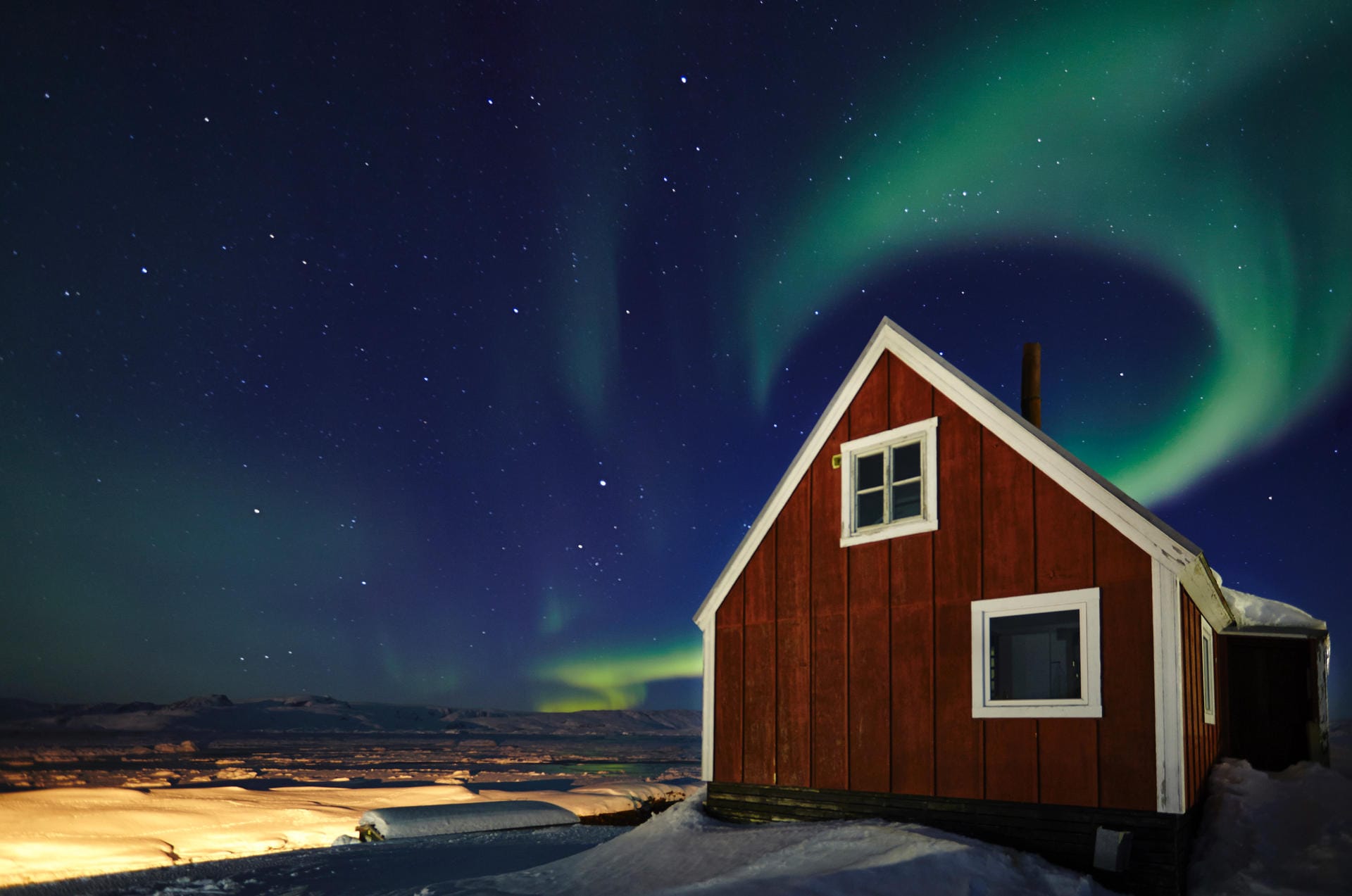 "Die Welt von Morgen": Polarlichter in Grönland