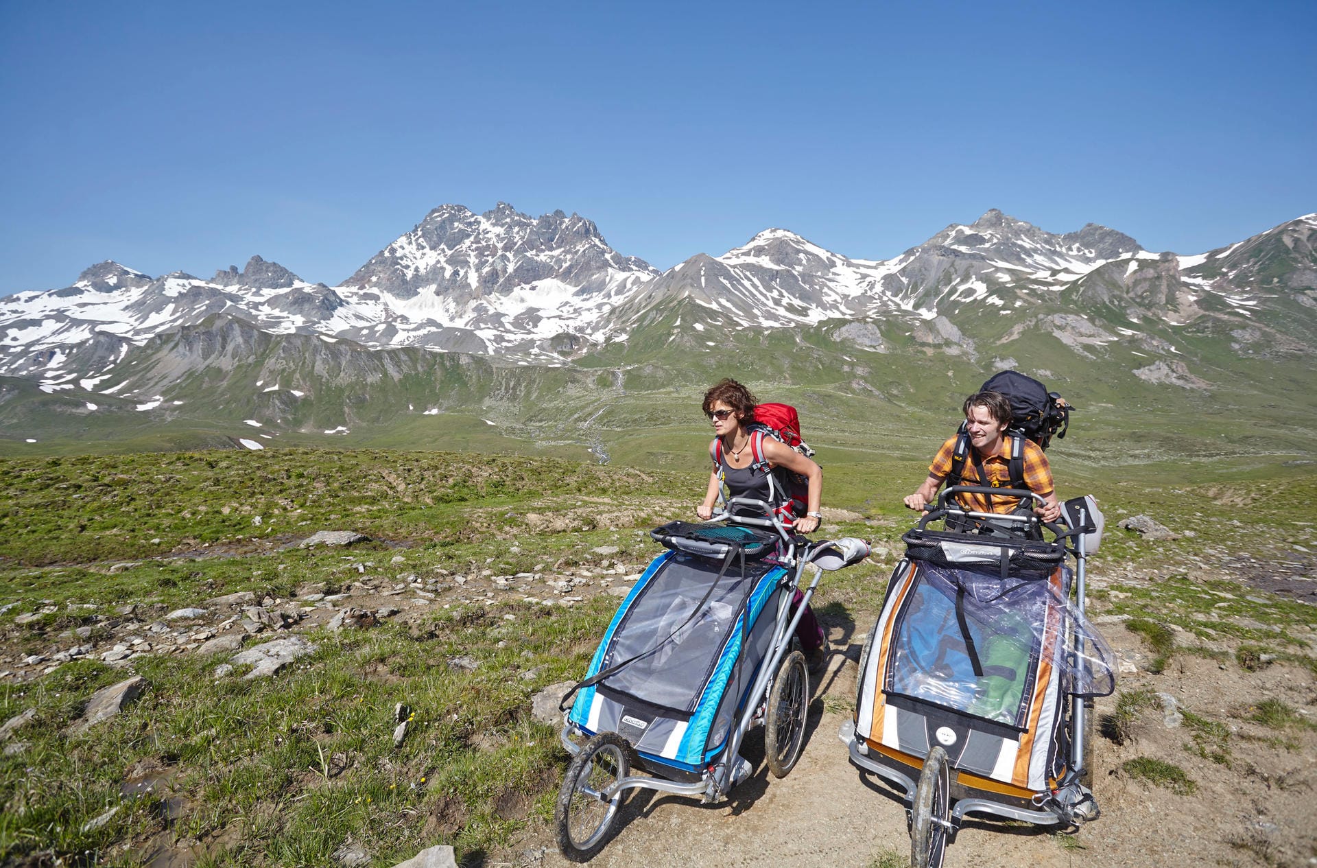 "Die Welt von Morgen": Knochenarbeit bei der Alpenüberquerung