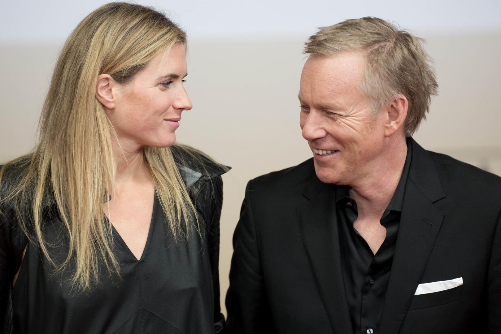 Johannes B. Kerner und Britta Becker - ein Bild aus glücklicheren Tagen.