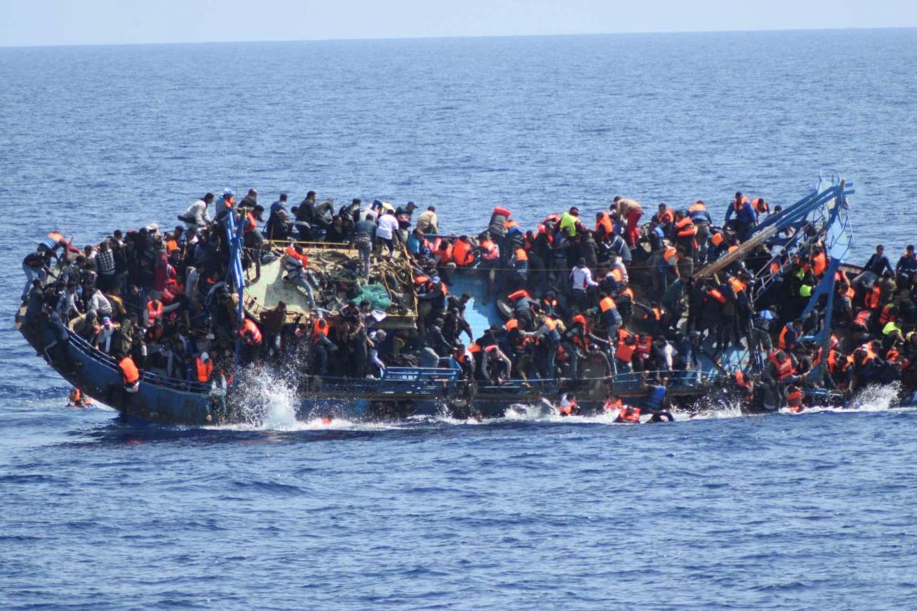 Vor Kreta ist wieder ein Boot mit Flüchtlingen gekentert. (Archivbild)