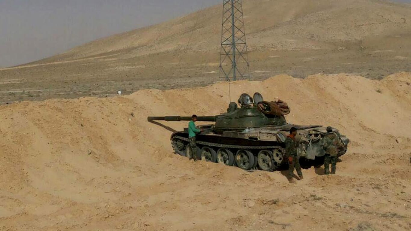 Syrische Truppen dringen in IS-Gebiet vor (Symbolbild).