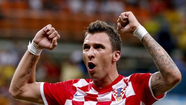 Mario Mandzukic erzielte drei Tore gegen San Marino.