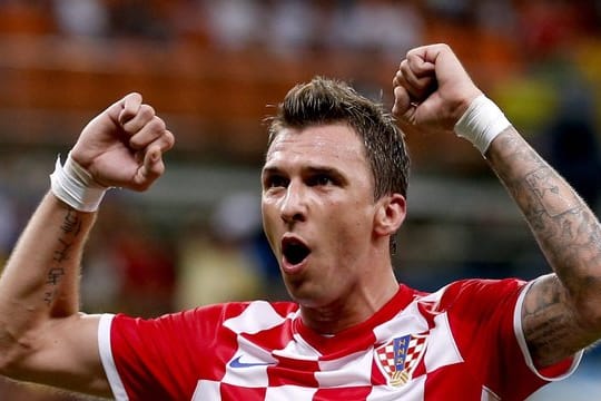 Mario Mandzukic erzielte drei Tore gegen San Marino.