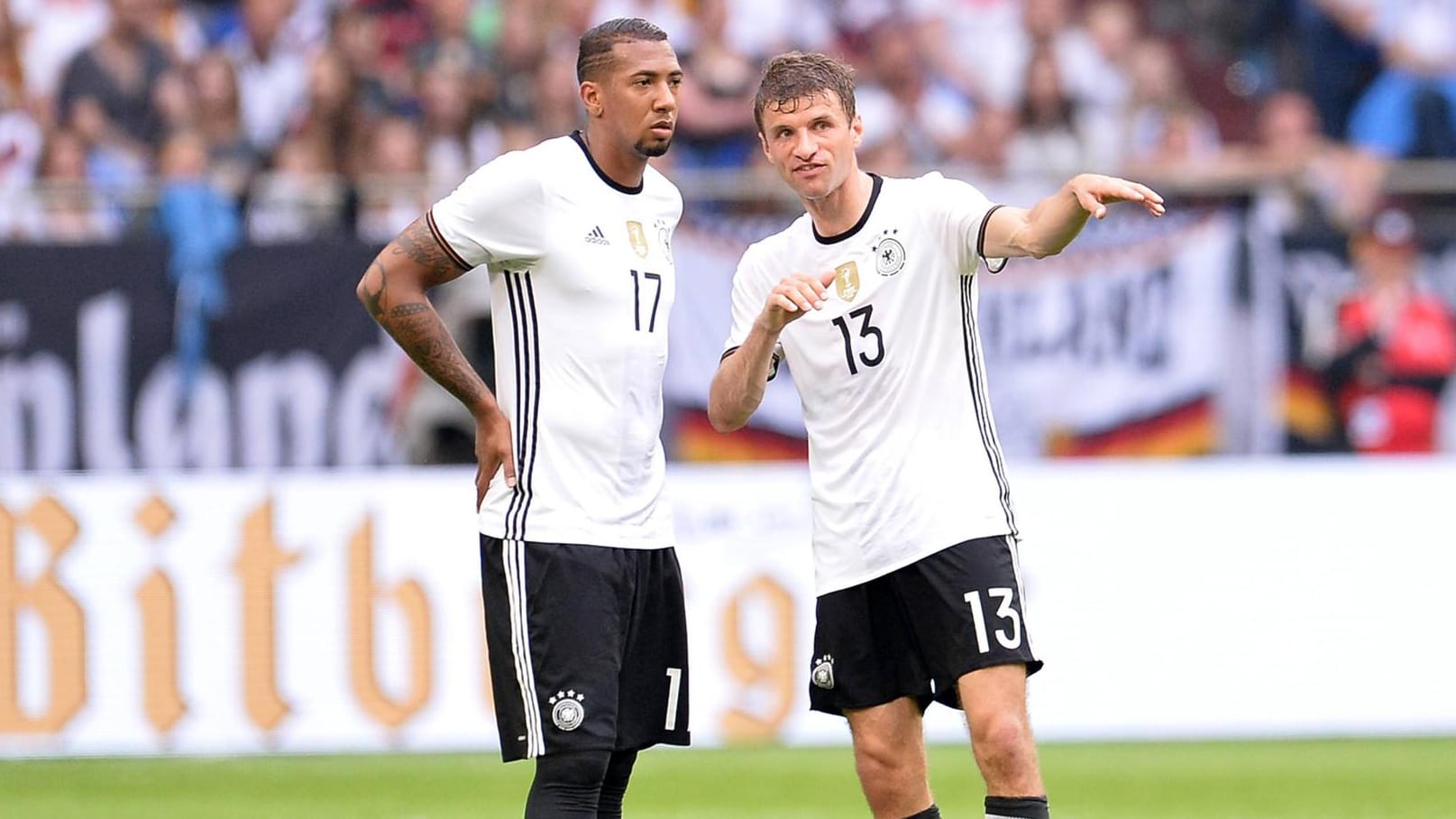 Führungspersönlichkeiten: Jerome Boateng und Thomas Müller haben das Zeug zum Boss im DFB-Team. Führungspersönlichkeiten: Jerome Boateng und Thomas Müller haben das Zeug zum Boss im DFB-Team.
