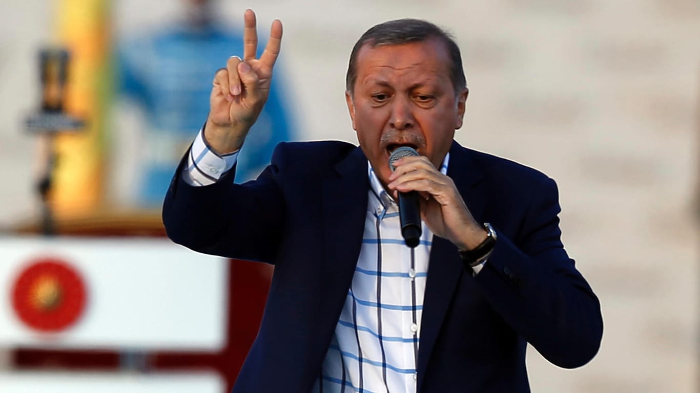 Die Äußerungen von Recep Tayyip Erdogan stoßen selbst der Türkischen Gemeinde in Deutschland sauer auf.