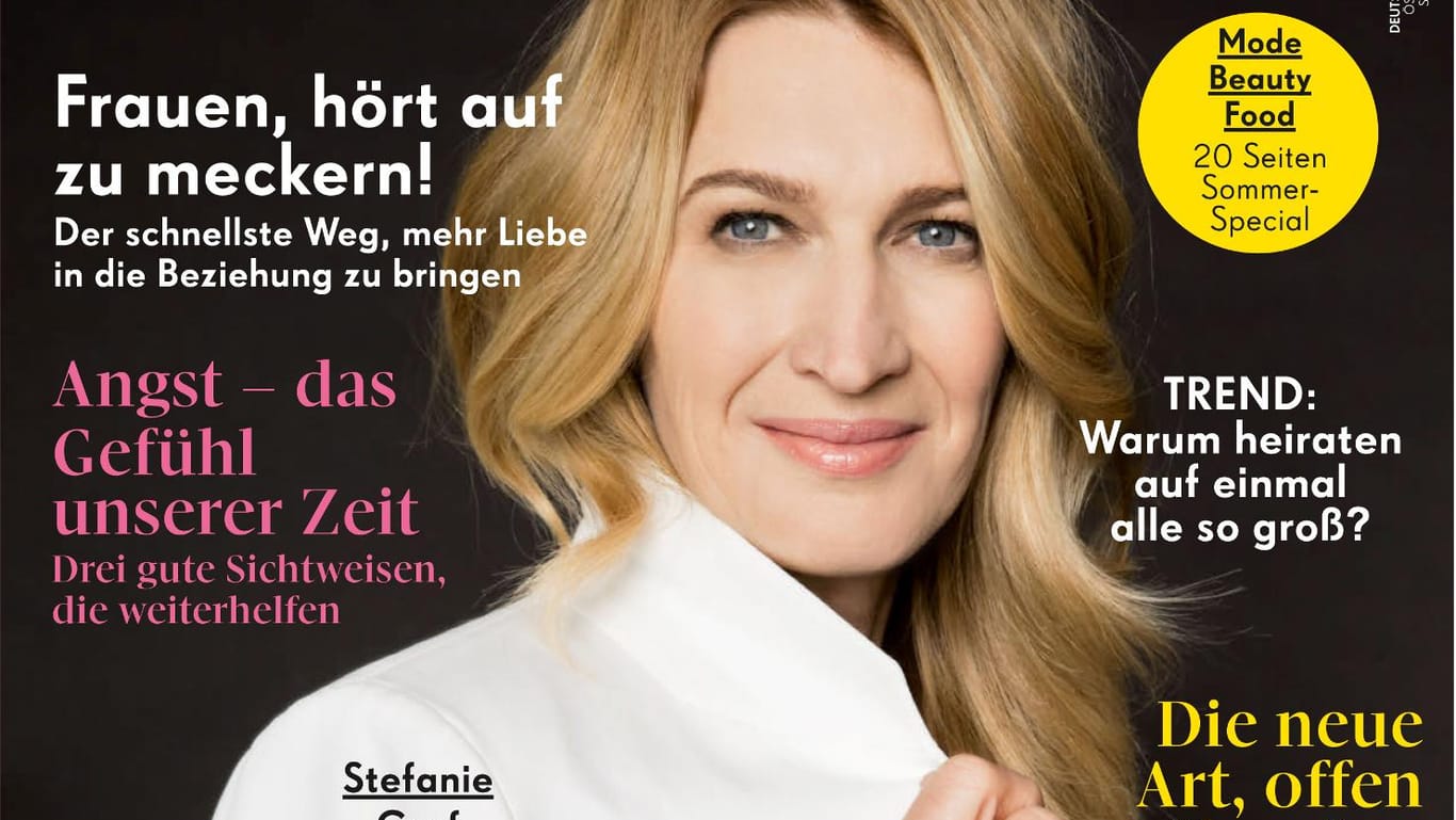 Steffi Graf auf dem Cover des Frauenmagazins "Emotion".