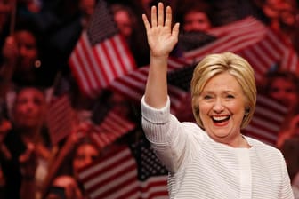 Hillary Clinton wird für die US-Präsidentschaft einer großen Partei die erste Kandidatin sein.