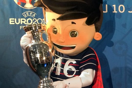 "Super Victor" will bei der EM für Stimmung sorgen.