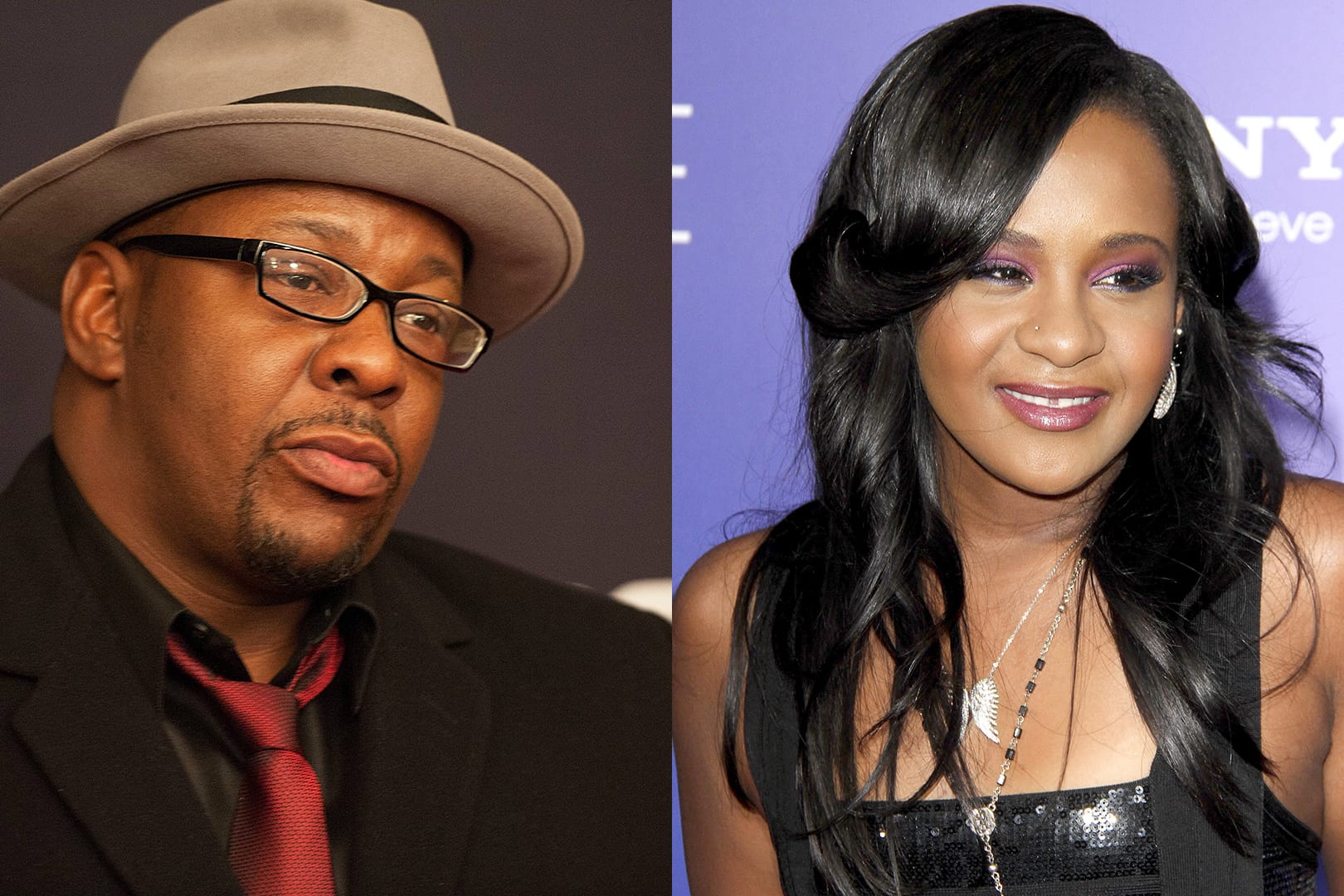 Bobby Brown und seine Tochter Bobbi Kristina Brown.