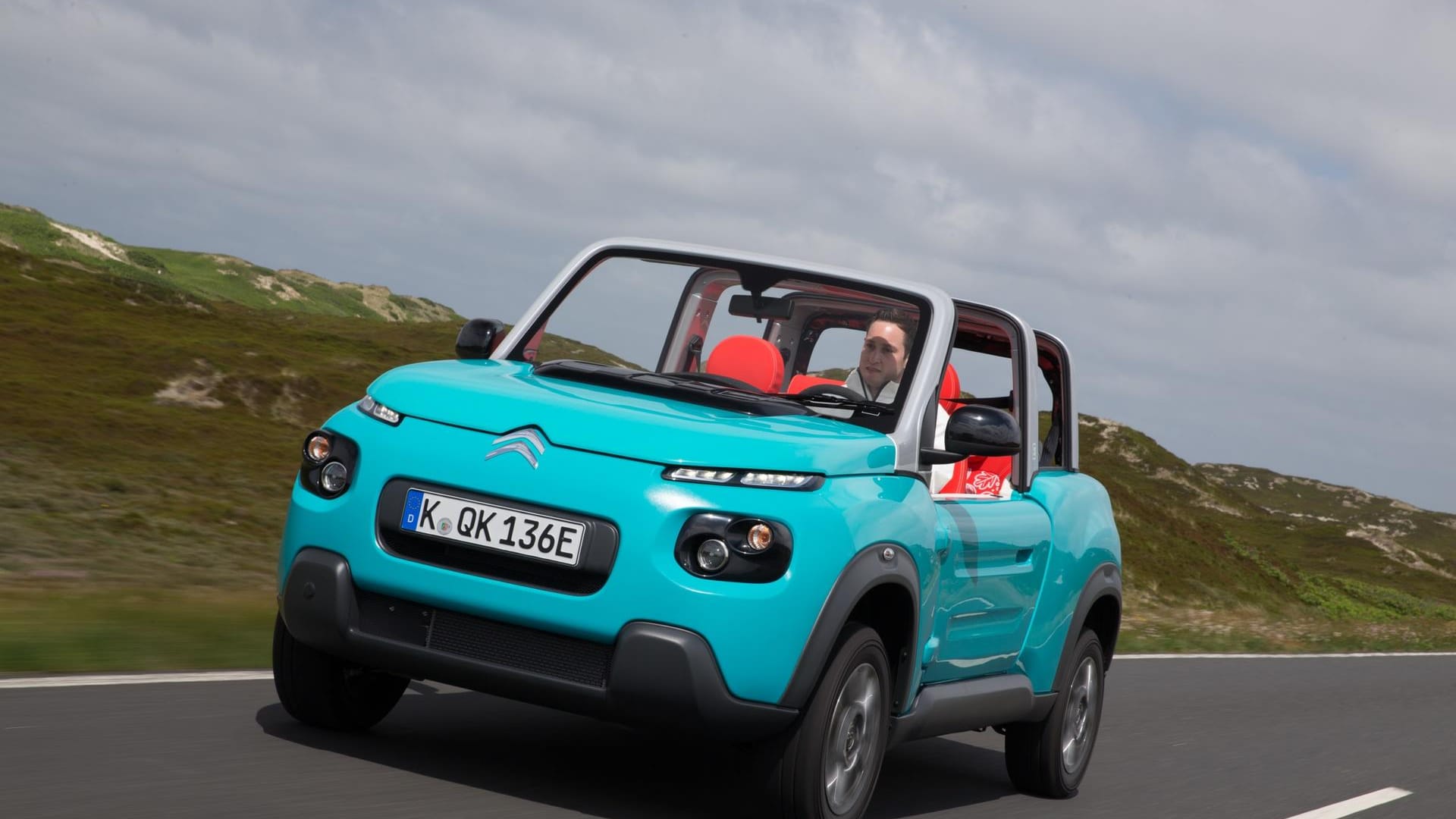 Der e-Mehari: Citroen ist in Sommerlaune.
