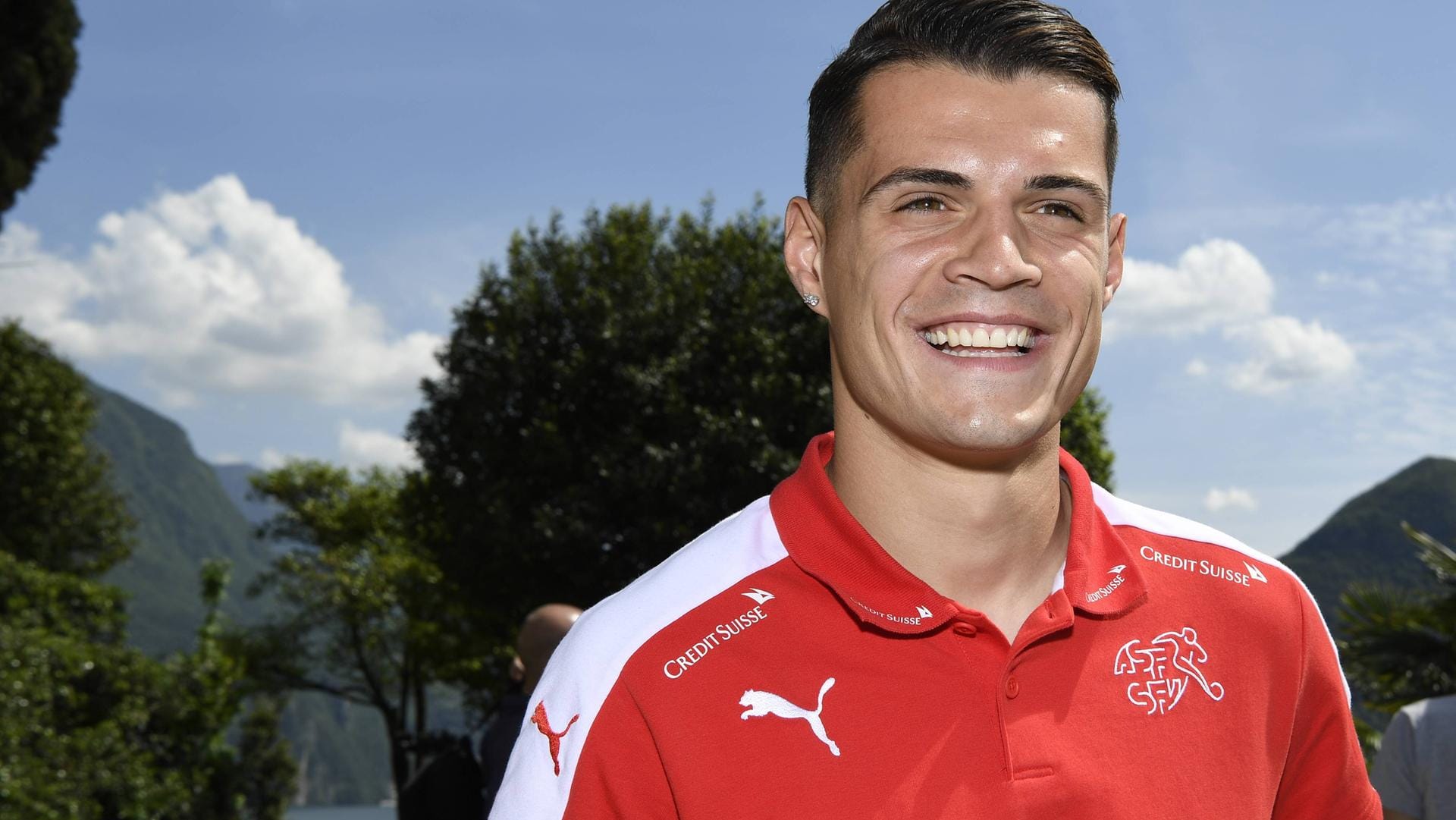 Granit Xhaka spielt bei der EM für die Schweiz, sein Bruder Taulant für Albanien.