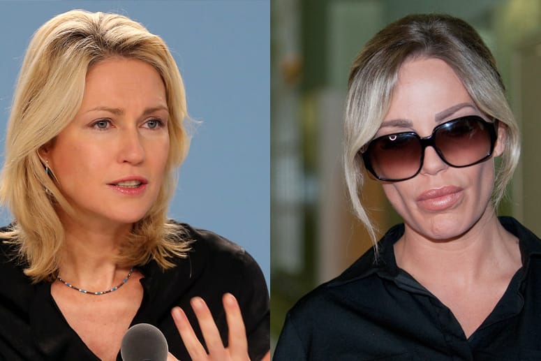 Familienministerin Manuela Schwesig (SPD) hat sich in den Fall Gina-Lisa Lohfink eingeschaltet.