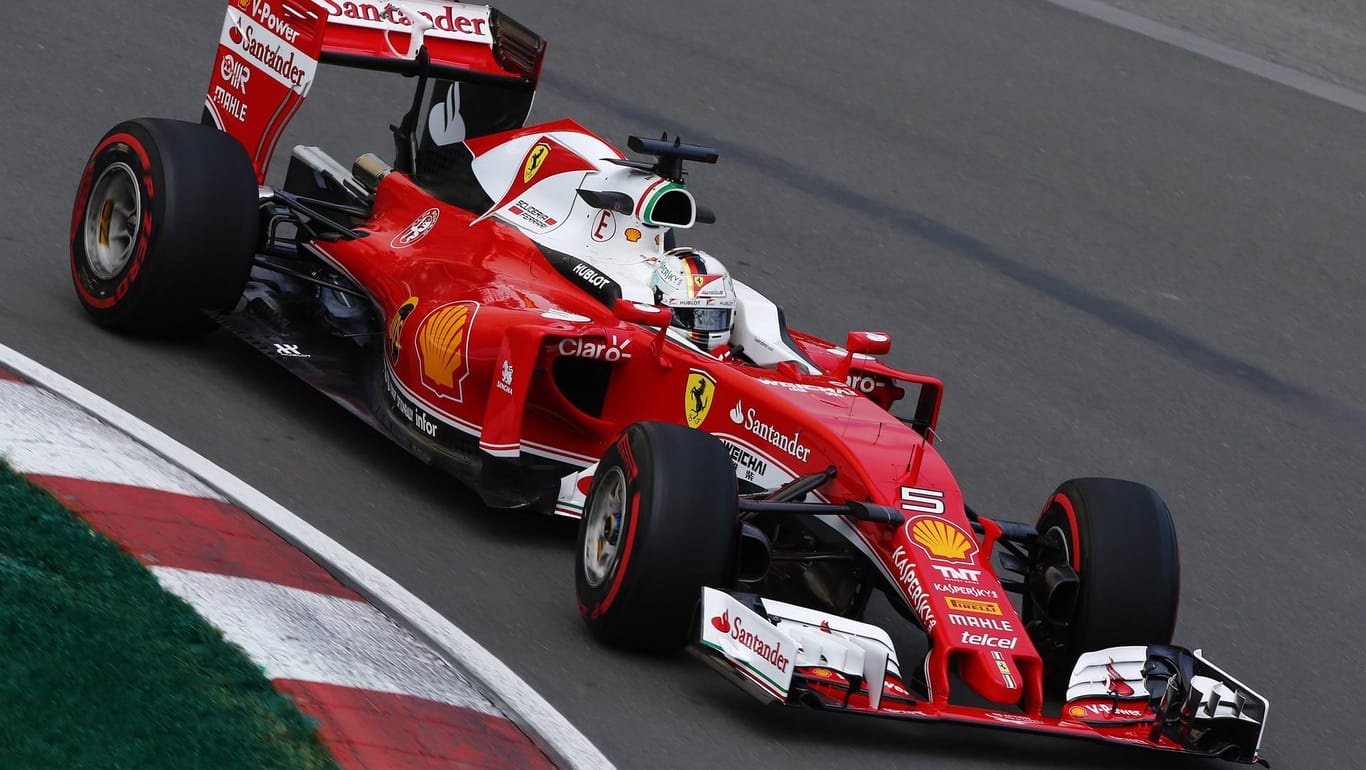 Sebastian Vettel hatte beim dritten Training in Kanada die Nase vorn.