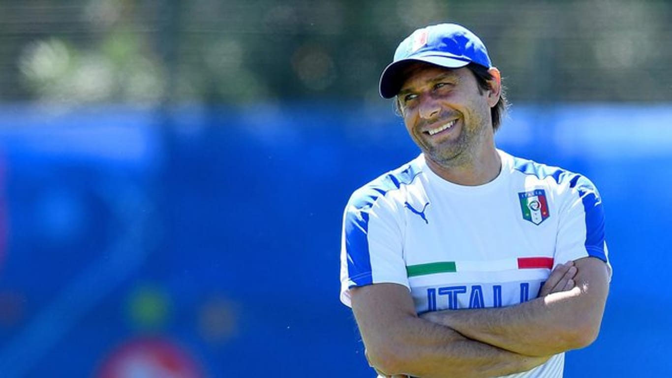 Italiens Coach Antonio Conte flüchtet sich in die Rolle des Underdogs.