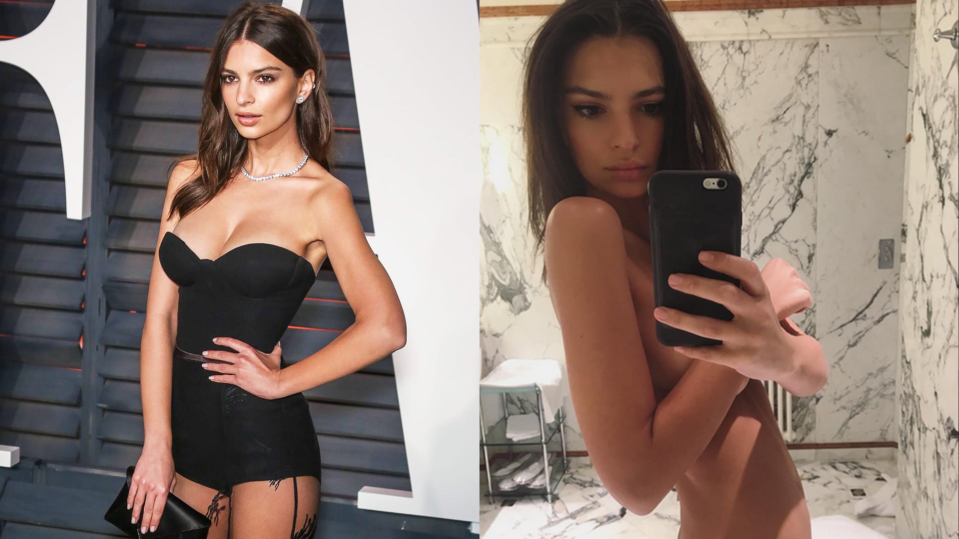 Emily Ratajkowski ("emrata") zog schon im Musikvideo zu "Blurred Lines" bereits alle Register. Aber auch Selfies ihres wunderschönen Popos sind keine Seltenheit. Weiter so!