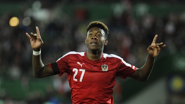 Österreich setzt auf Bayern-Star David Alaba.