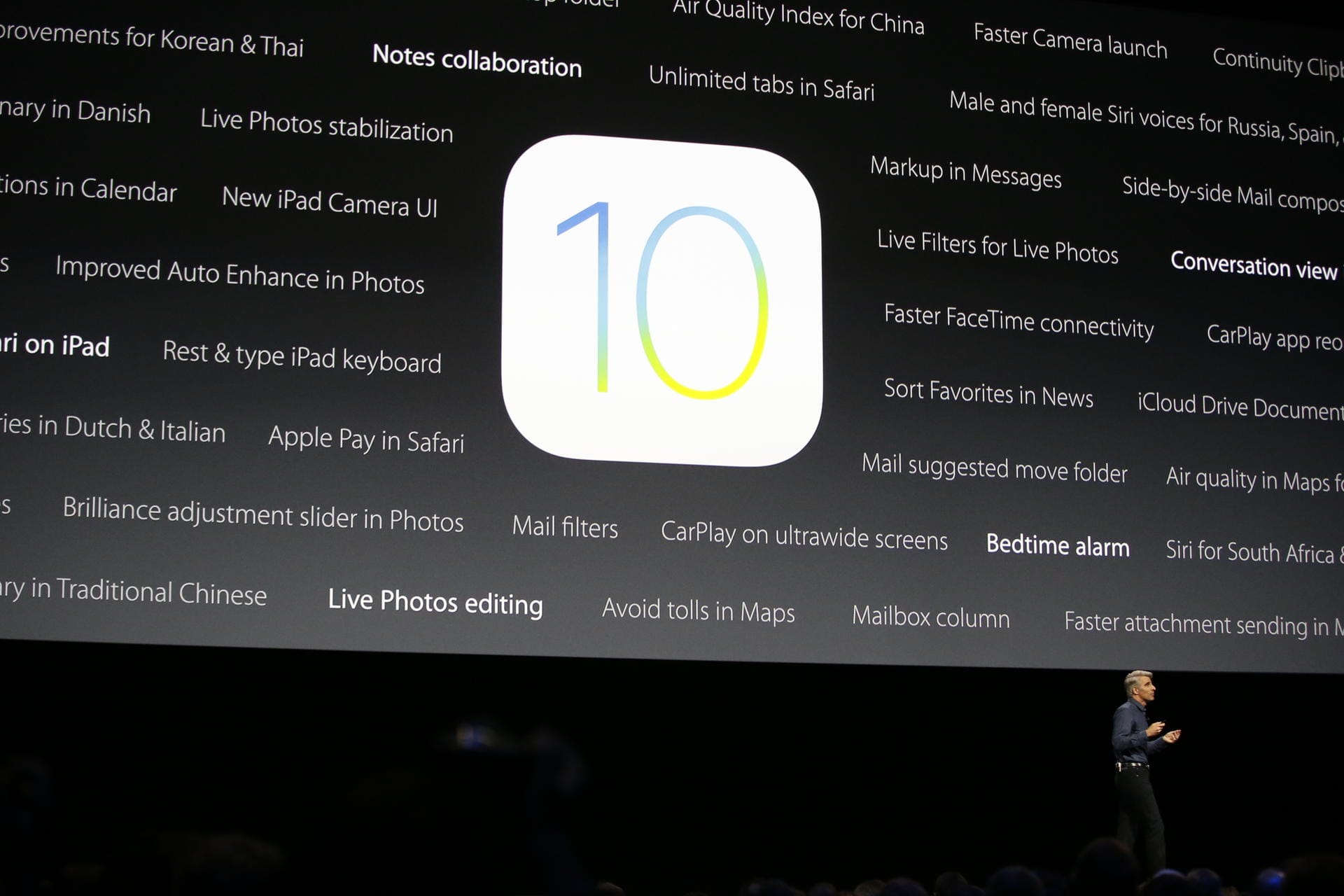 Von den unzähligen Neuerungen in iOS 10 stellte Apple die 10 wichtigsten vor.