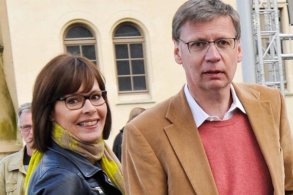 Günther Jauch und seine Frau Dorothea im Jahr 2012.