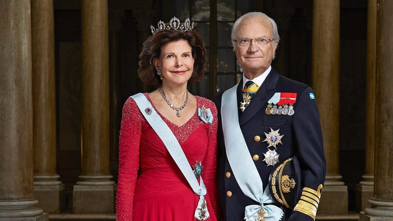 Königin Silvia und König Carl XVI. Gustaf von Schweden feiern am 19. Juni 2016 ihren 40. Hochzeitstag.