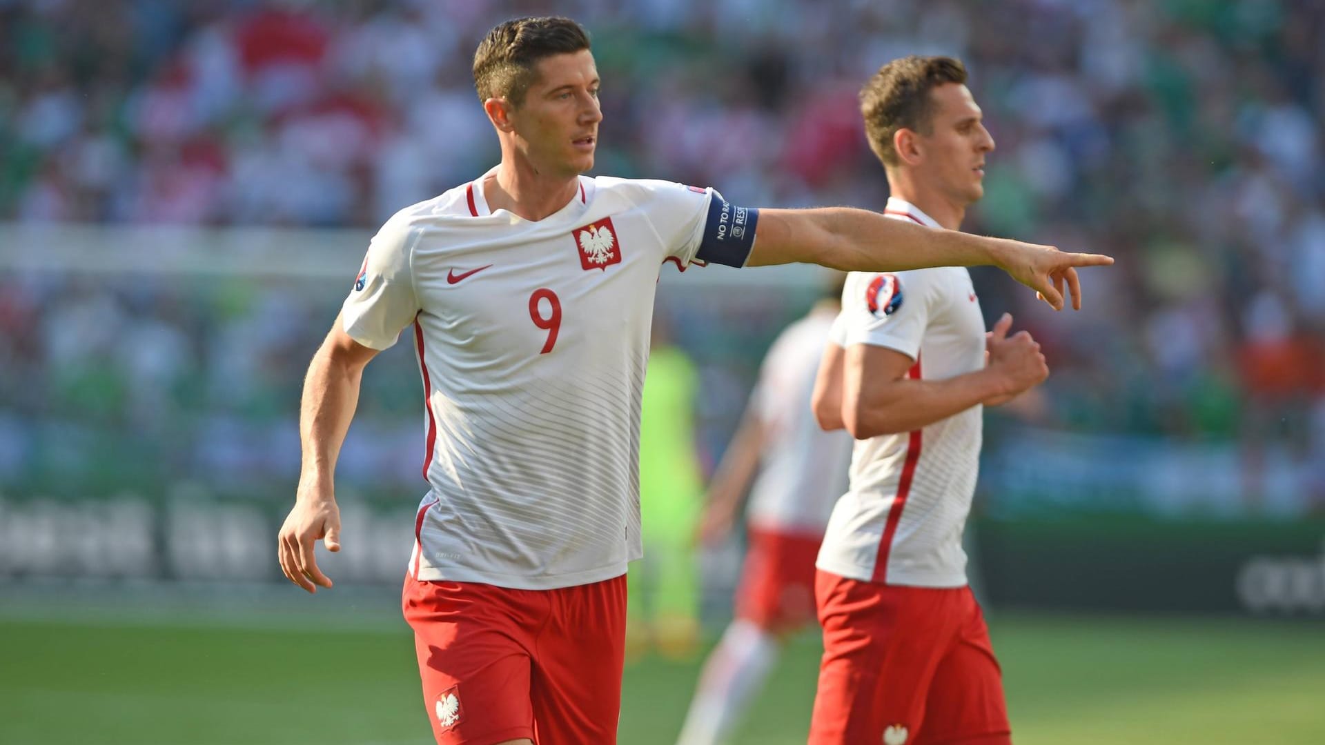 Robert Lewandowski gibt Anweisungen: Polen ist ein anderes Kaliber als die Ukraine.