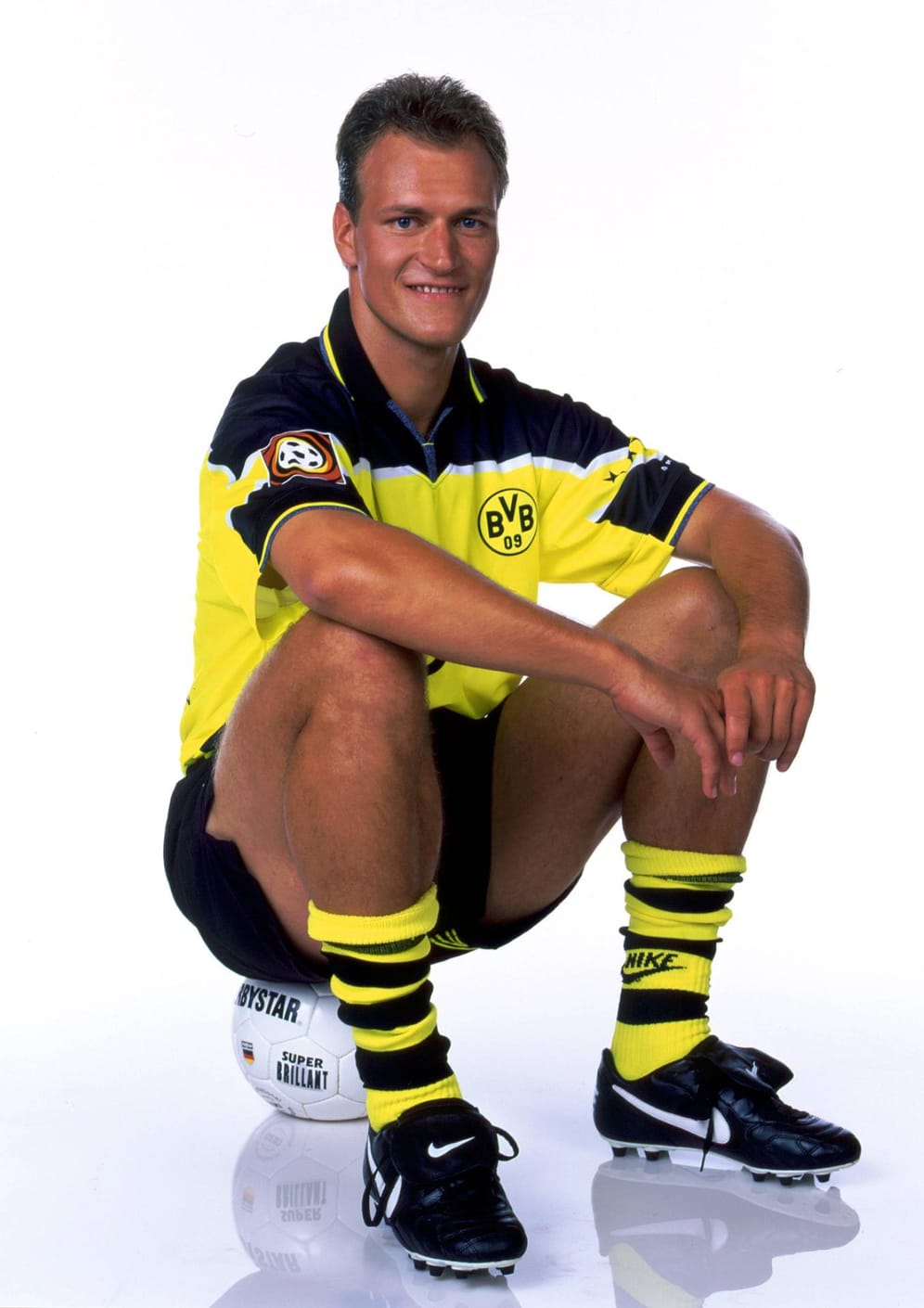 Rene Schneider - hier auf einer Aufnahme aus dem Jahr 1998 - betreibt seit 2003 in Rostock seine eigene Fußballschule. Das aus Kickern der Schule hervorgegangene Männer-Team spielt in der Verbandsliga Mecklenburg-Vorpommern.