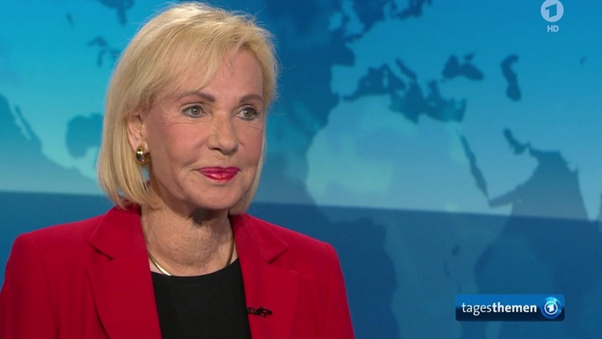 Dagmar Berghoff (73) war überraschend bei den "Tagesthemen" zu Gast.