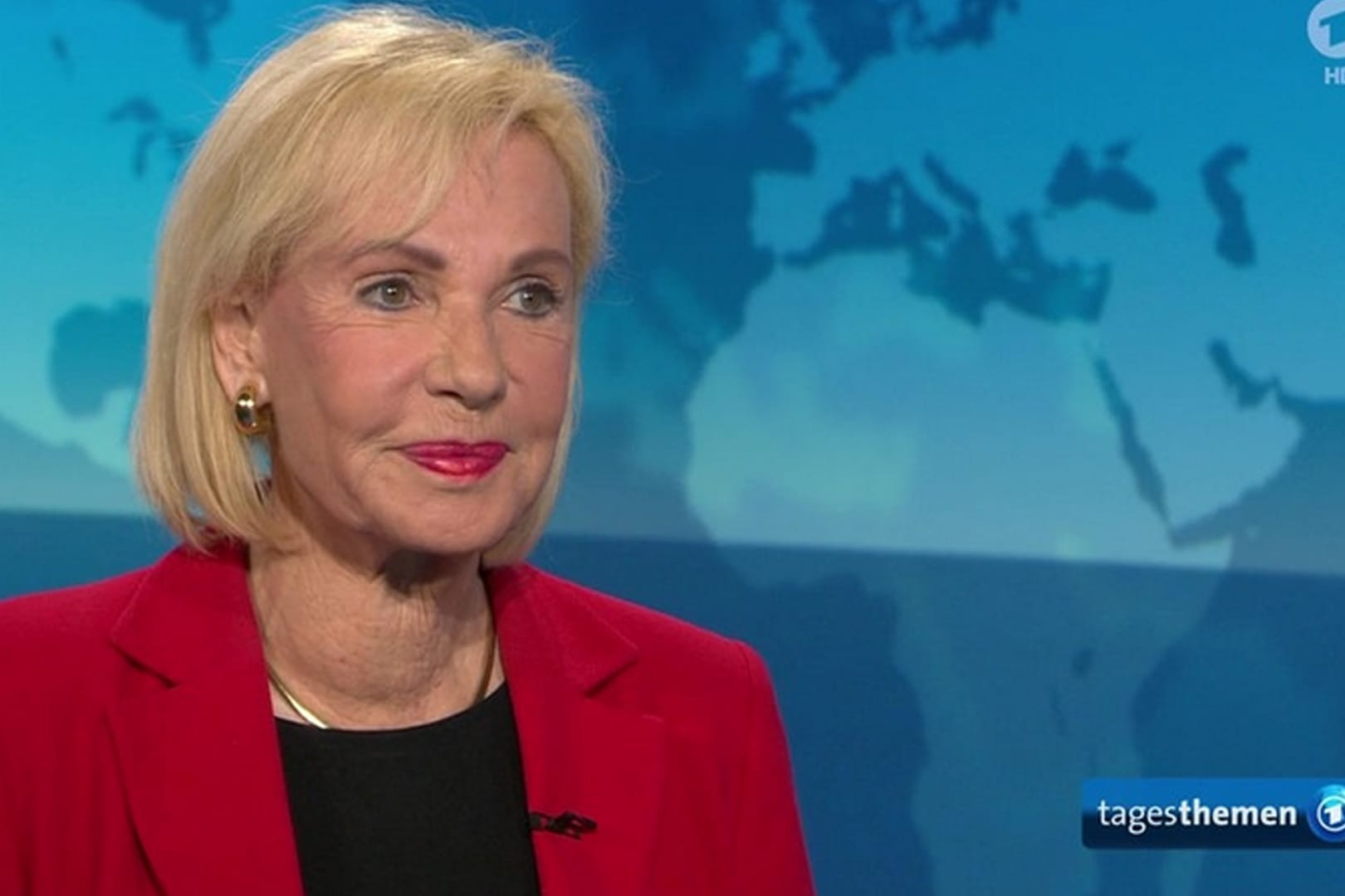 Dagmar Berghoff (73) war überraschend bei den "Tagesthemen" zu Gast.