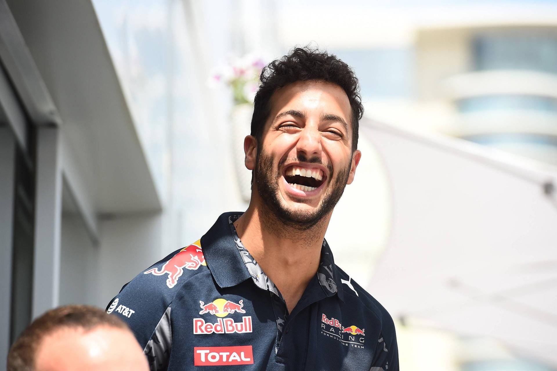Strahlemann: Red-Bull-Pilot Daniel Ricciardo ist wie immer gut gelaunt.