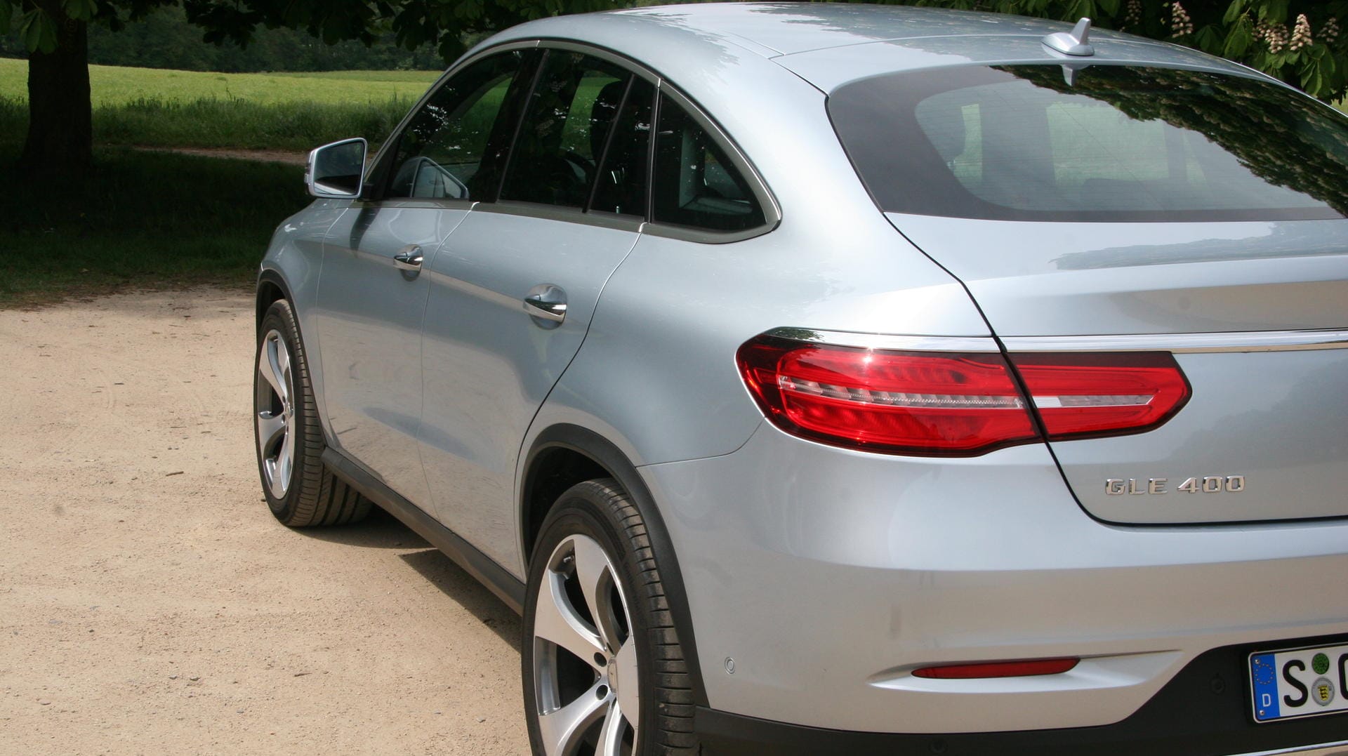 Dicker Brocken mit sanftem Dachschwung: Mercedes GLE Coupé.