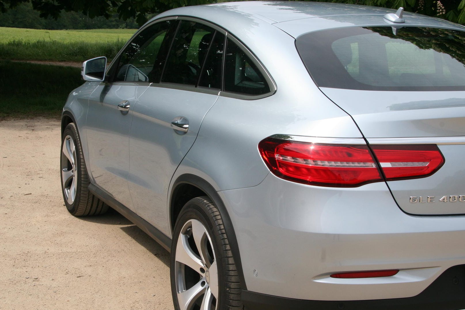 Dicker Brocken mit sanftem Dachschwung: Mercedes GLE Coupé.