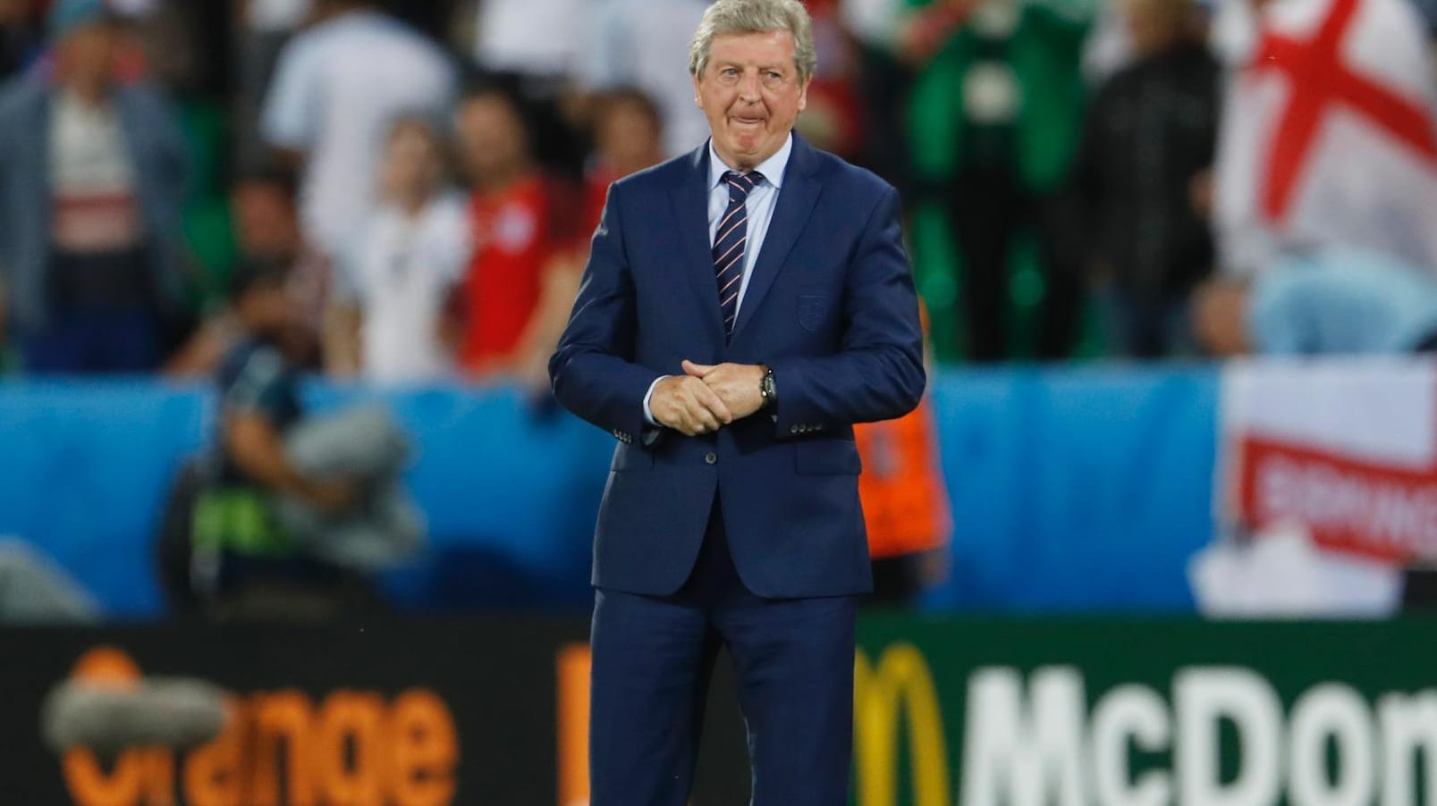 Die Taktik von Trainer Roy Hodgson ist nicht aufgegangen.