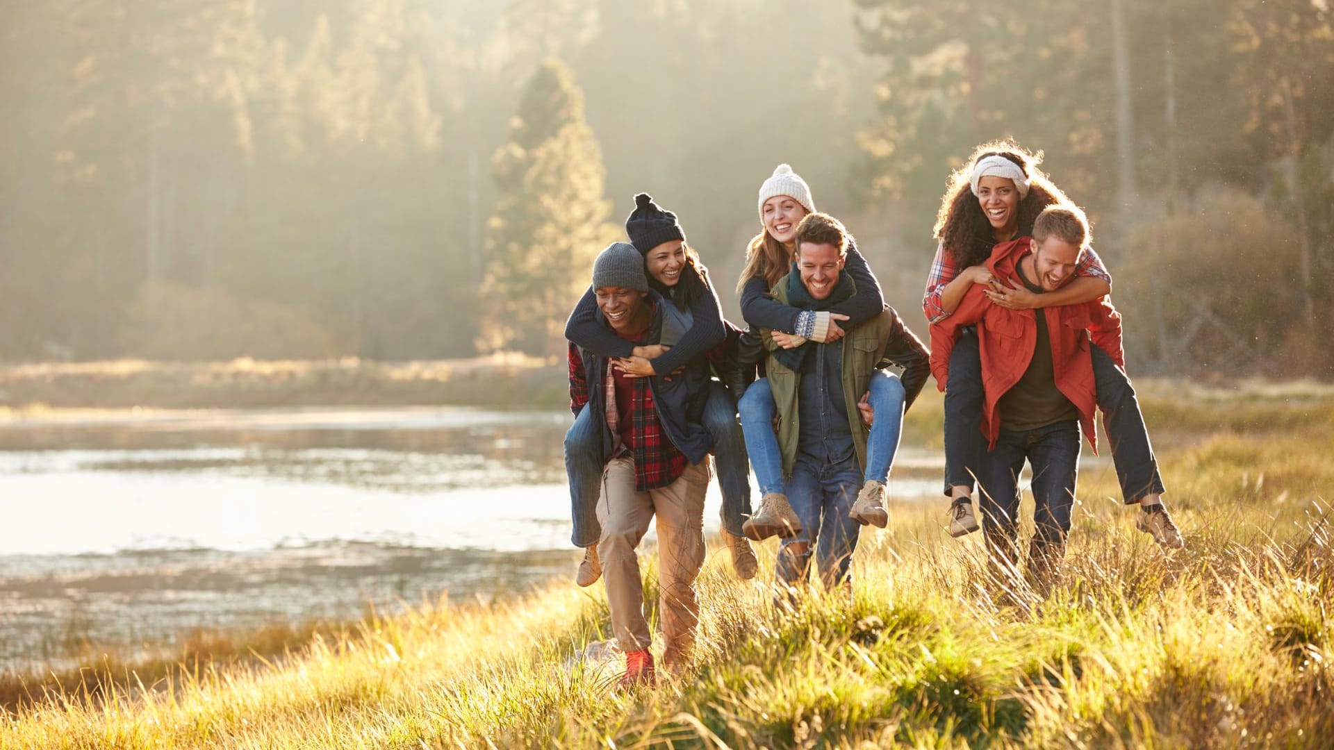 Ein gemeinsamer Ausflug oder Outdoor Trip ist ein spannendes neues Erlebniss