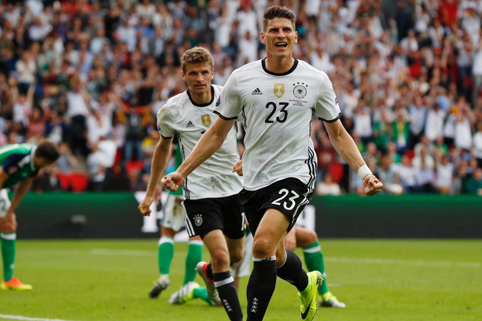 Brachte die DFB-Elf gegen Nordirland in Führung: Türkei-Legionär Mario Gomez.