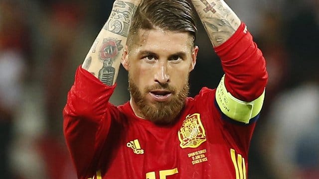 Sergio Ramos ist definitiv der schickste Spanier auf dem Platz.