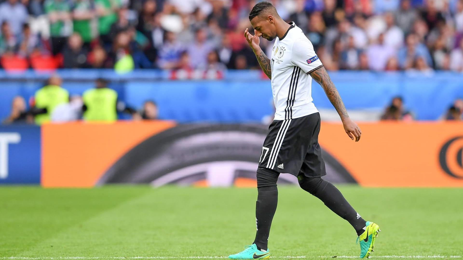Jerome Boateng musste gegen Nordirland verletzt vom Feld.