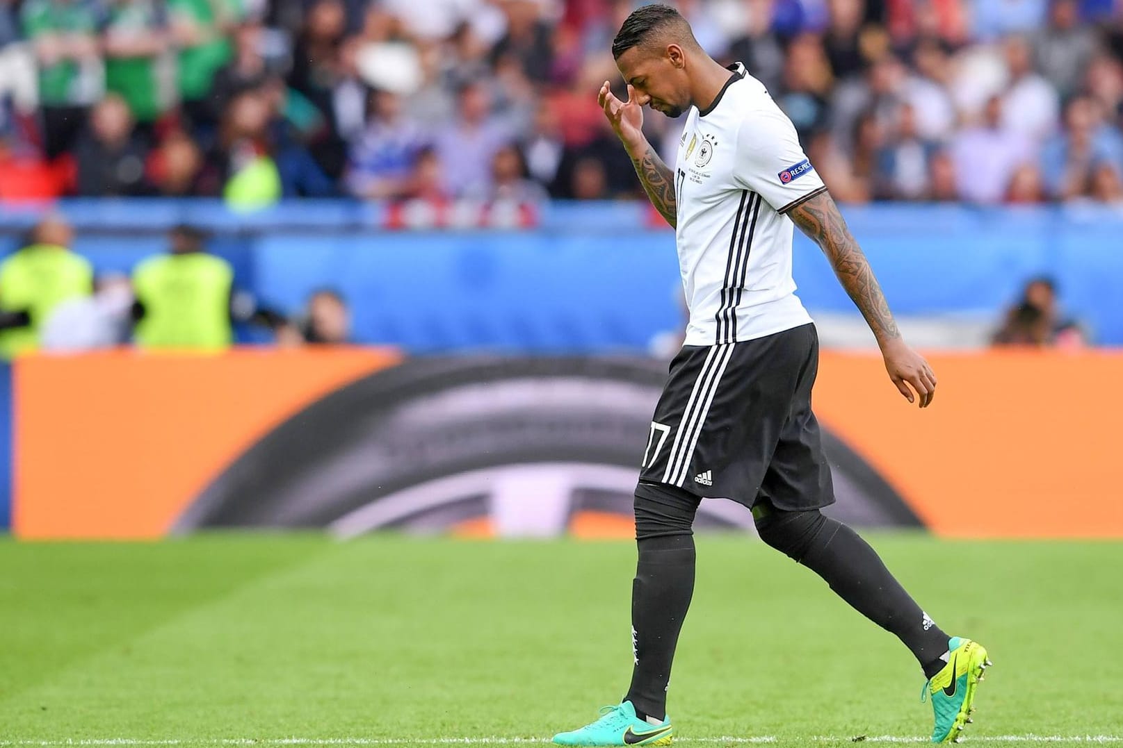 Jerome Boateng musste gegen Nordirland verletzt vom Feld.