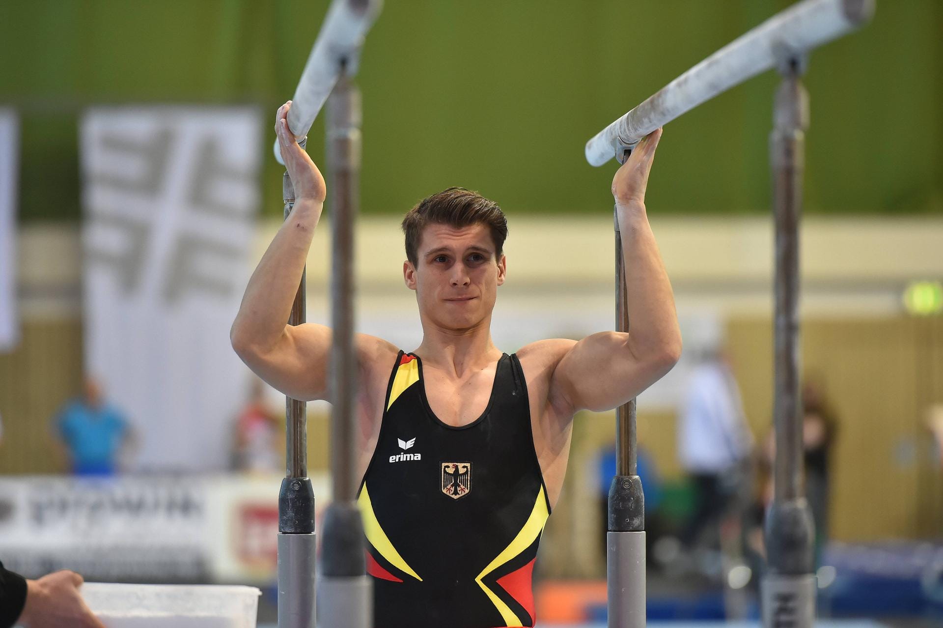 Der 23-jährige Lukas Dauser fährt voller Zuversicht und mit einer Superübung nach Rio.