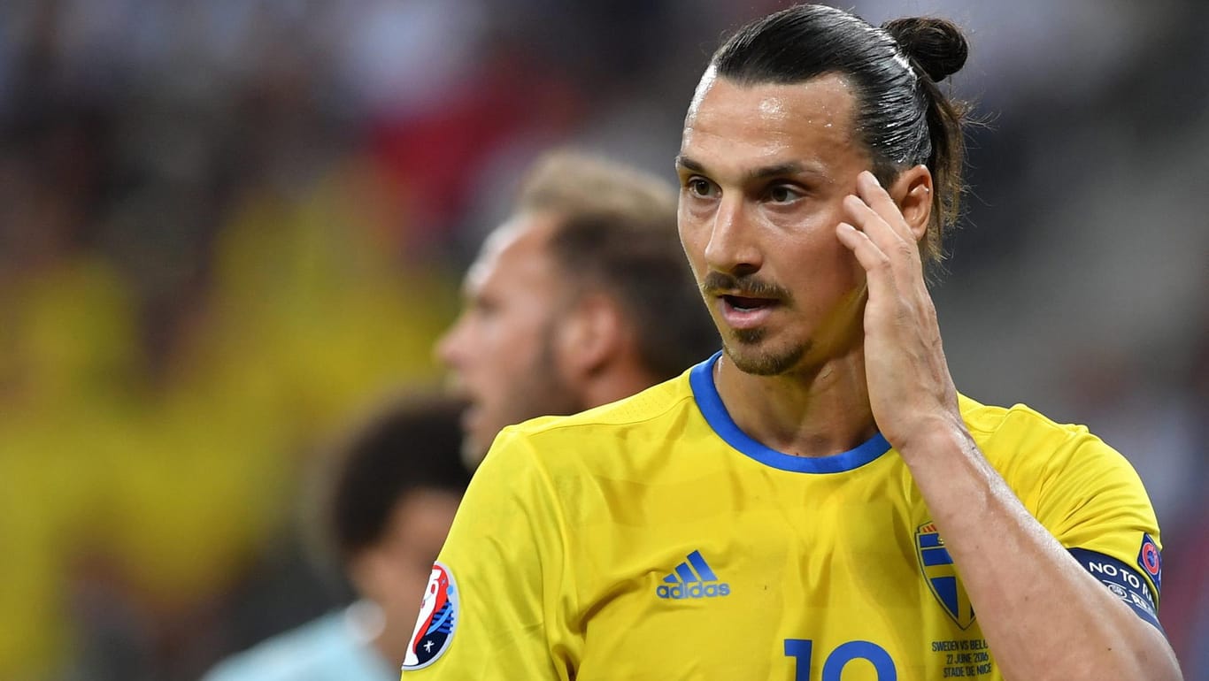 Das war´s: Zlatan Ibrahimovic streicht mit Schweden bereits nach der Vorrunde die Segel.