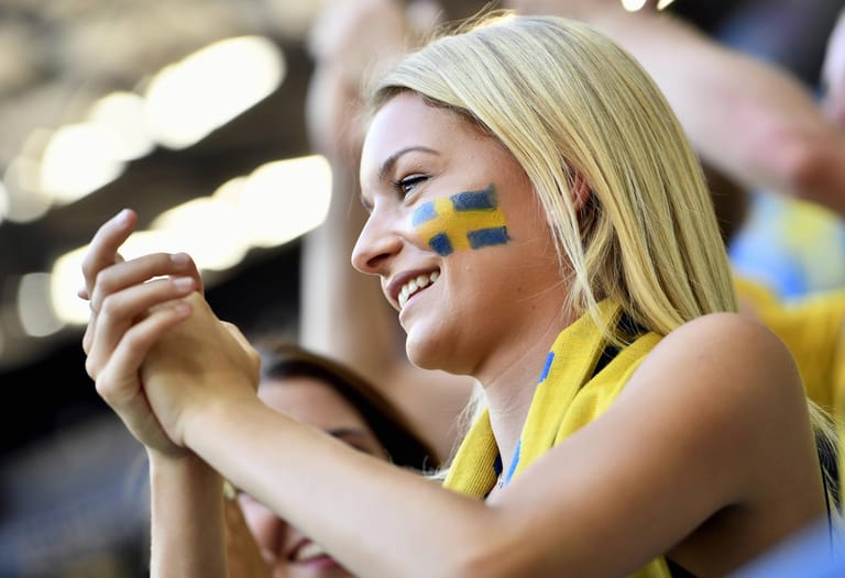 Schwedenhappen: Bei diesem Anblick tut es einem durchaus leid, dass die Skandinavier schon ausgeschieden sind.