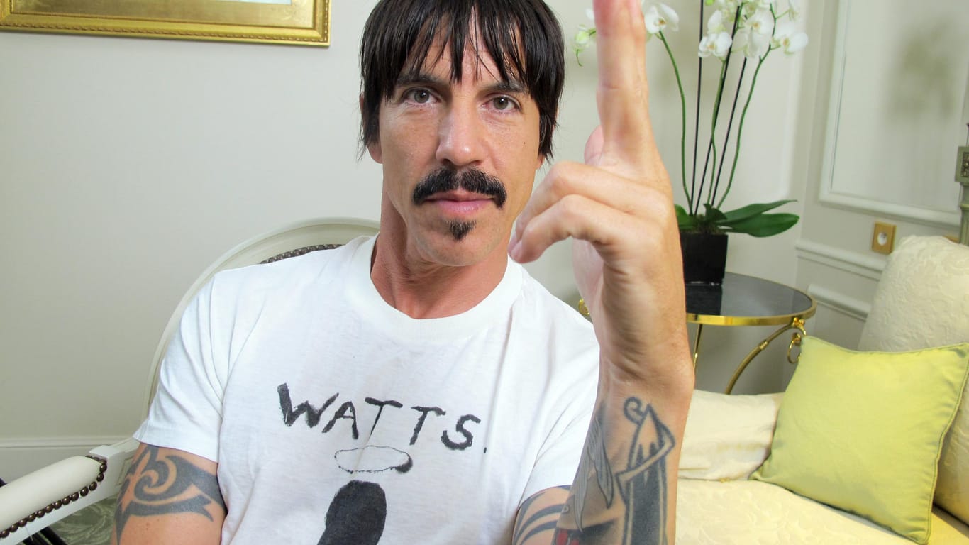 Red Hot Chili Peppers-Sänger Anthony Kiedis im Juni 2016.