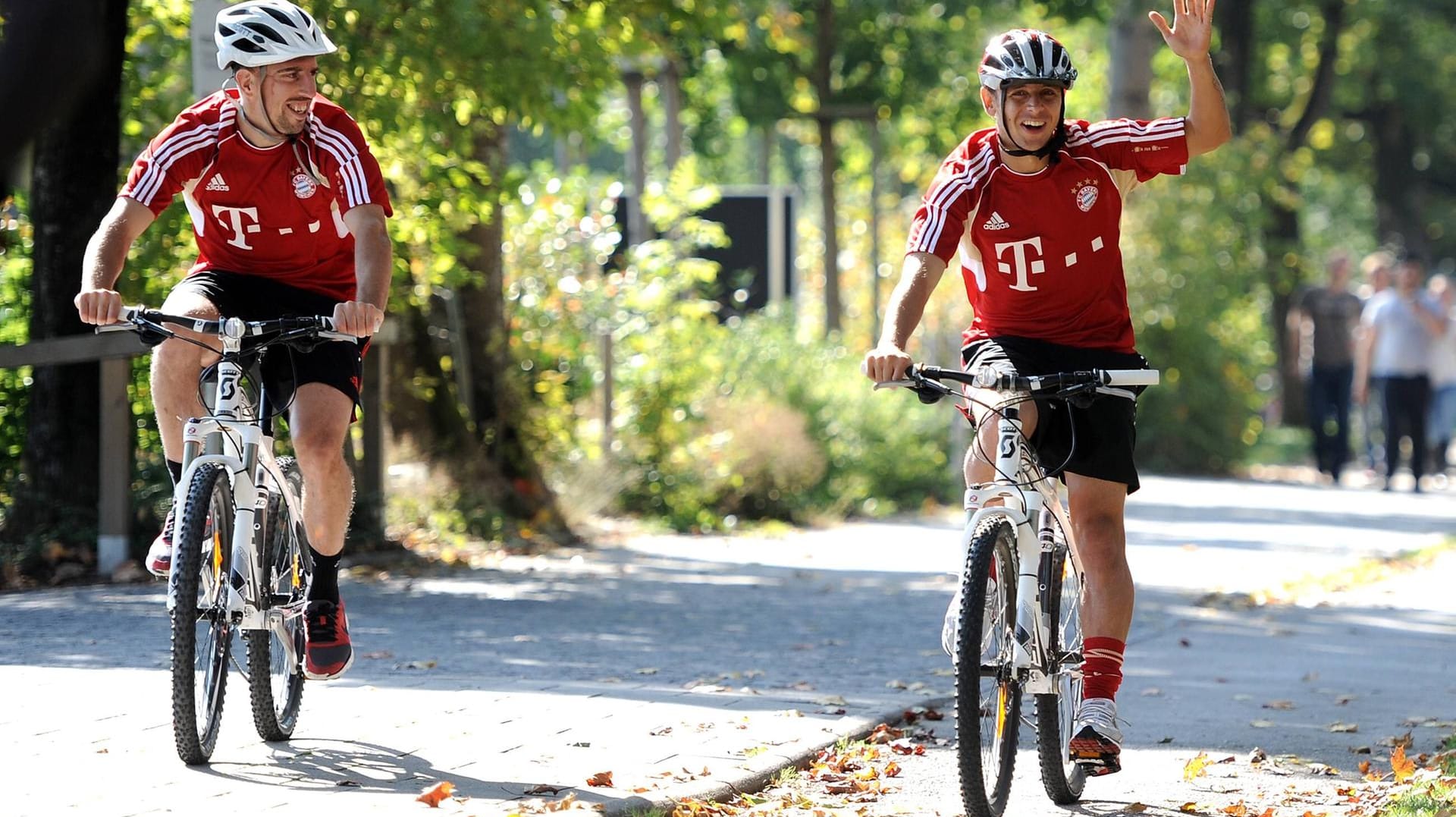 Der FC Bayern startete am 11. Juli in die Saisonvorbereitung. Der FC Bayern startete am 11. Juli in die Saisonvorbereitung.