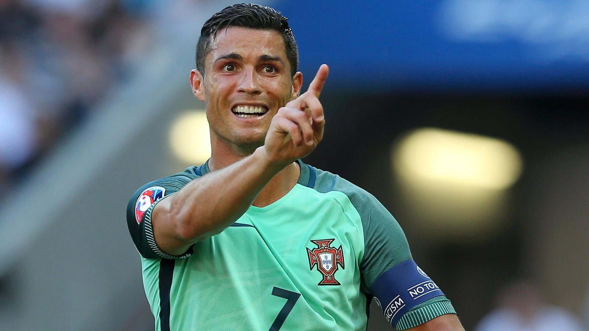 Portugals "Lebensversicherung" Cristiano Ronaldo.
