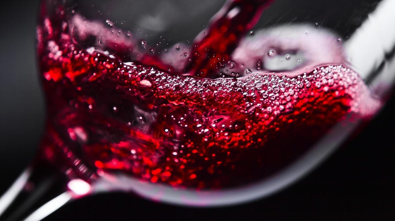 Histaminintoleranz: Rotwein enthält besonders viel Histamin.